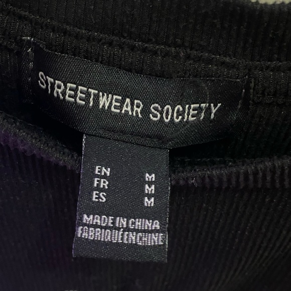 Black Angel Crop Top - Picture 5 of 5